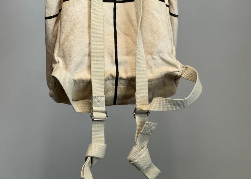 mason margiela atelier logo back pack | weekend