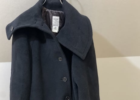 celine made in Flance alpaca long coat