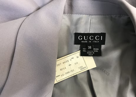 90s gucci purple jacket dead stock