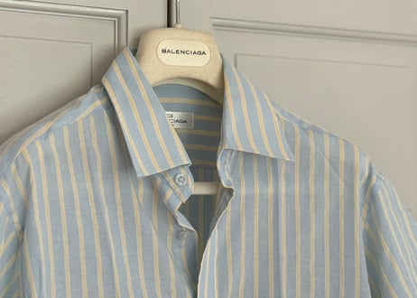 balenciaga BB logo shirt