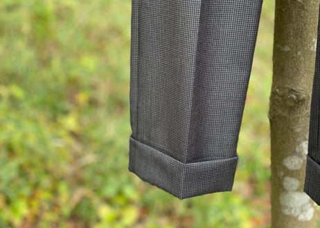 prada 2018aw check trousers dead stock