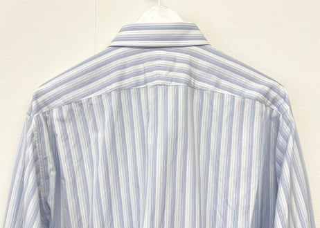 hermes serie  button stripe shirt