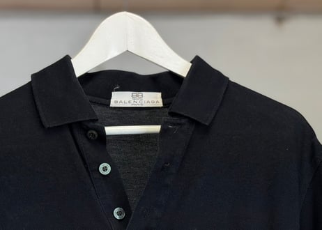 balenciaga BB logo polo shirt