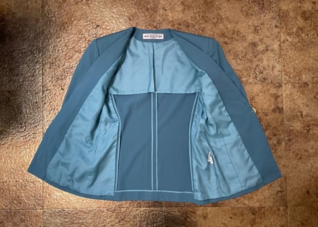 80-90s balenciaga no collar jacket