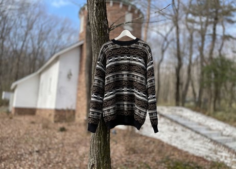 80s lanvin made in Flance knit
