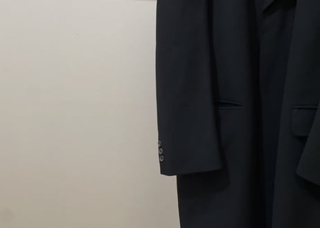 yves saint laurent pure cashmere chester field coat