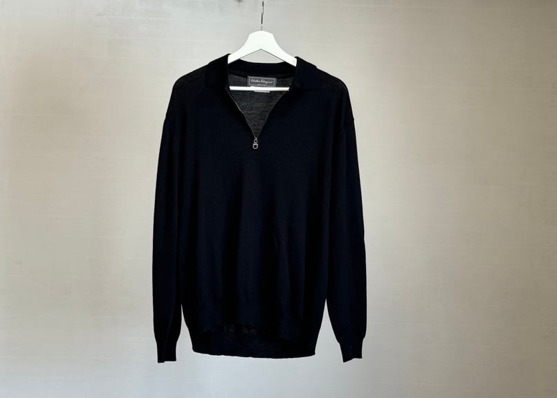 salvatore ferragamo half zip knit | weekend tokyo salvatore ferragamo half zip knit | weekend tokyo