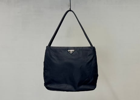 prada nylon logo bag