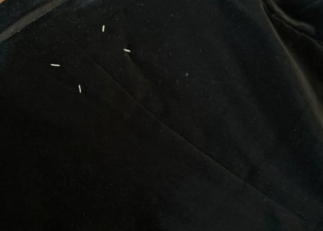 maison margiela velvet jacket