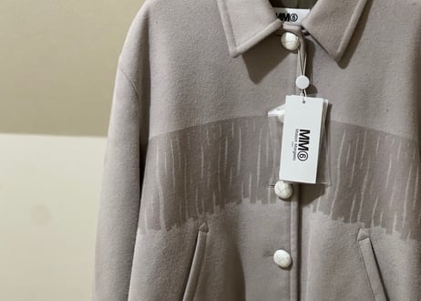 mm6 maison margiela 2020aw fringe jacket dead stock
