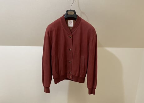80s loewe leather blouson