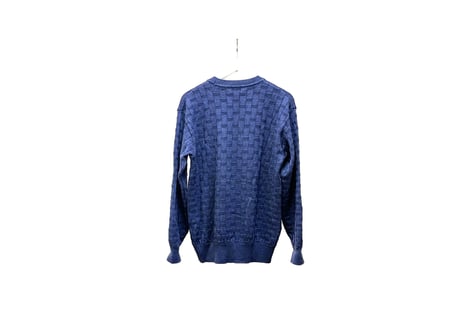 lanvin check knit