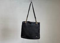 bally leather shoulder bag