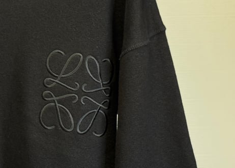 loewe anagram over size knit dead stock