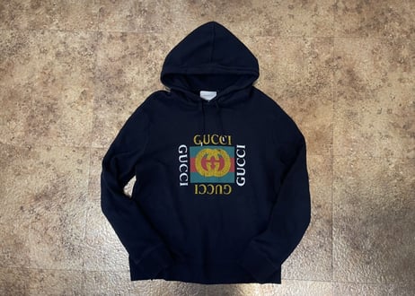 gucci 2019aw classic logo over size sweat