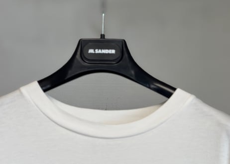 jilsander by mayer drop shoulder logo tops