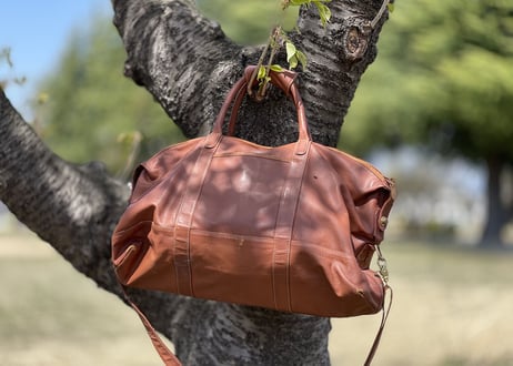 old coach leather bag