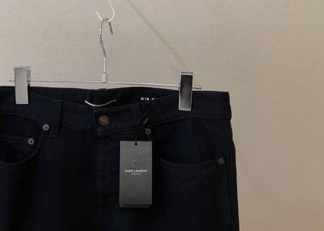 saint laurent 2019aw skinny denim dead stock