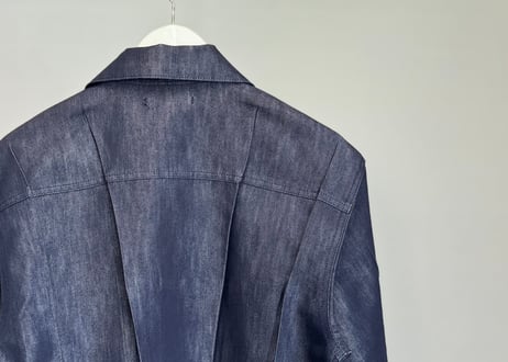 isseymiyake denim pleats jacket