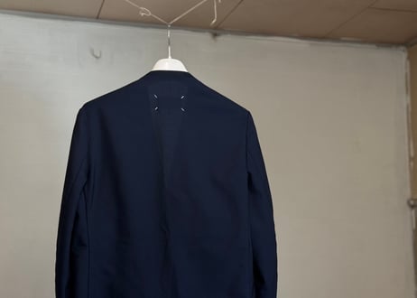 maison margiela collarless jacket