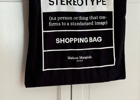 maison margiela stereo type bag black