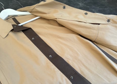 valentino "ゴム引き" coat