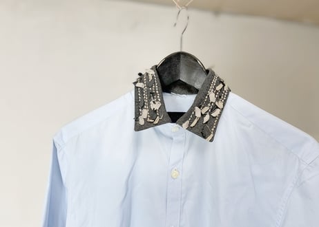 lanvin design collar shirt