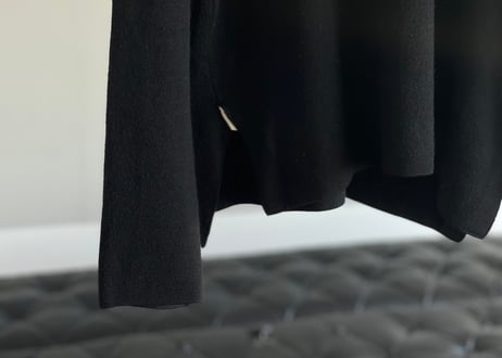 acne studios knit black