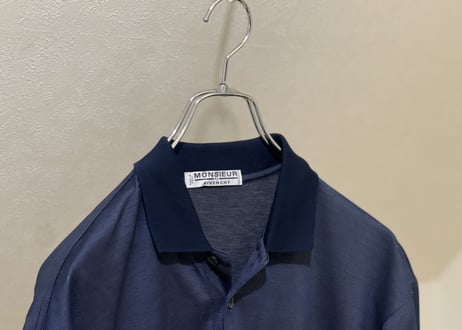 80-90s givenchy logo polo shirt