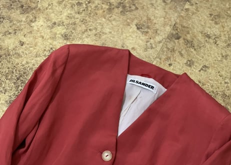 80-90s jilsander "本人期"  no collar jacket