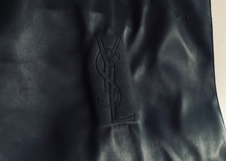 yves saint laurent “YSL” logo black bag #1