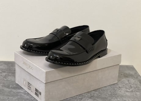 jimmy choo 2021ss leather loafer dead stock