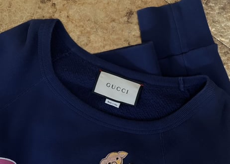 gucci 2019 special collection over size sweat