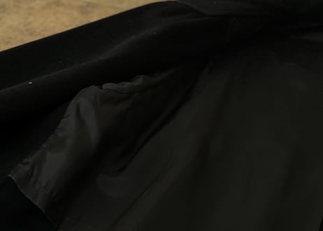80-90s pure cashmere double chesterfield coat