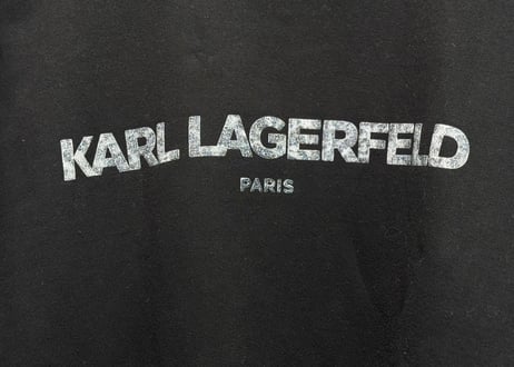 karl lagerfeld logo sweat