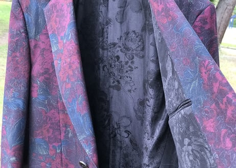 gucci silk jacket dead stock