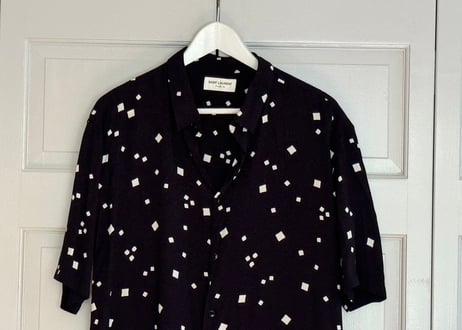 saint laurent 2019ss rayon shirt