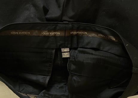 louis vuitton made in Flance trousers