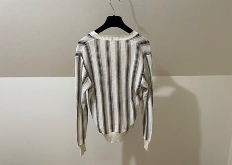 loewe strip cardigan