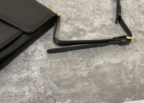 balenciaga leather shoulder bag