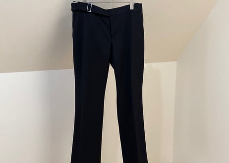 gucci flare trousers dead stock