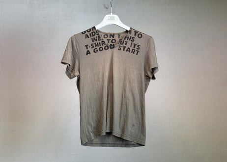 maison margiela by "miss diana" AIDS t brown