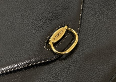a testni leather bag