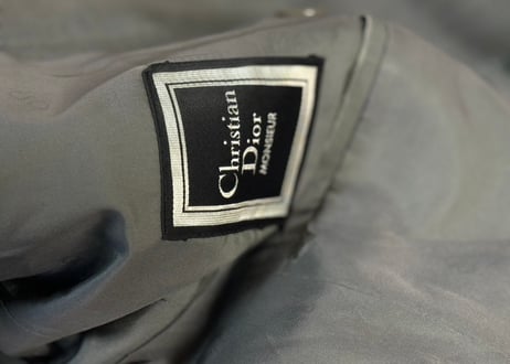 dior double set up suit