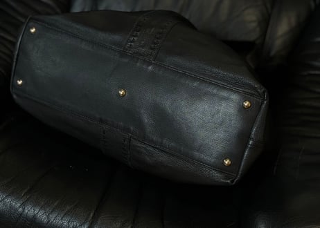saint laurent leather bag