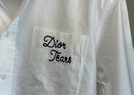 dior by "Kim Jones" 2023-24 denim tears embroidery shirt