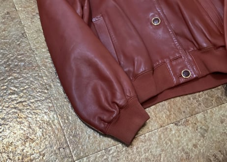 80s loewe leather jacket