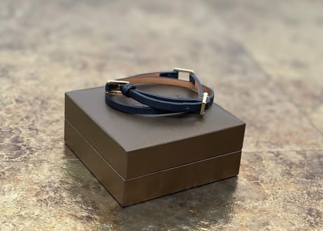 loewe leather bracelet