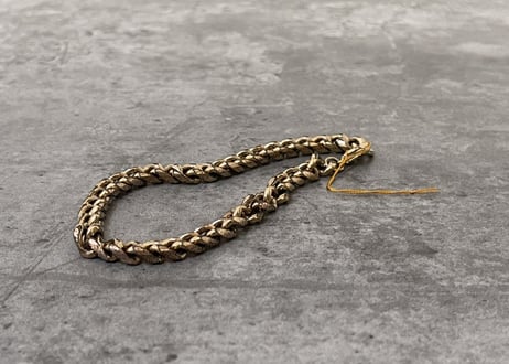 80-90s vintage dior gold bracelet"B"