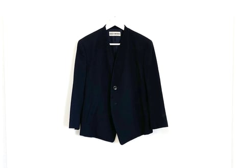 issey miyake no collar jacket